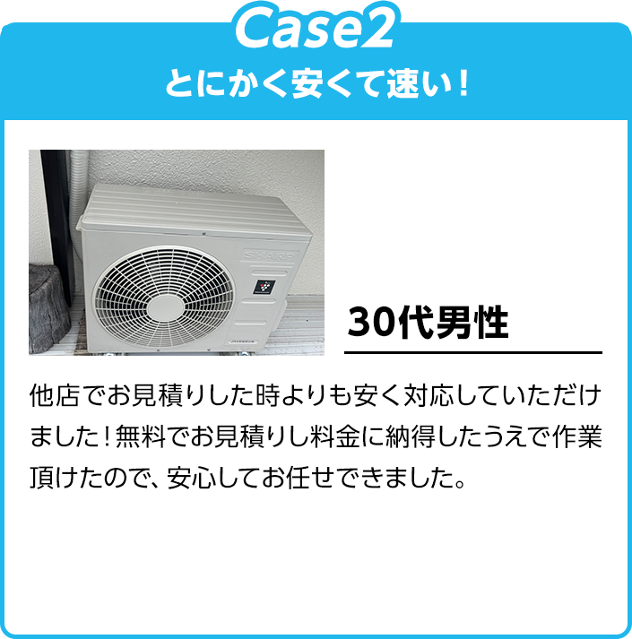 とにかく安くて速い！